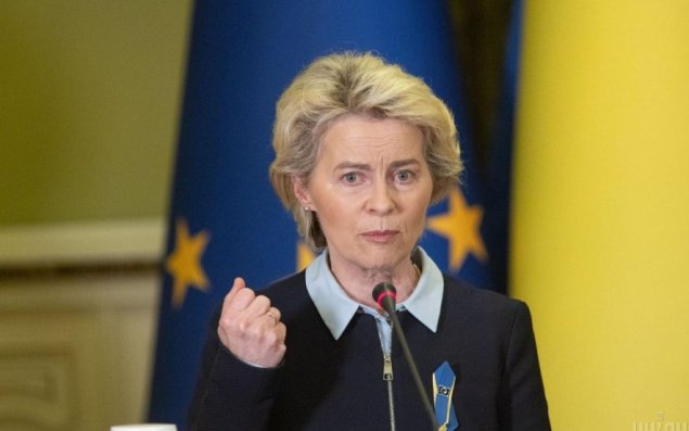 Ursula fon der Leyen Kiyevə gedir