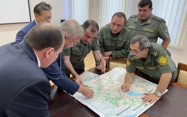 KTMT-nin xəritəsi ermənilərin narazılığına səbəb oldu - FOTO