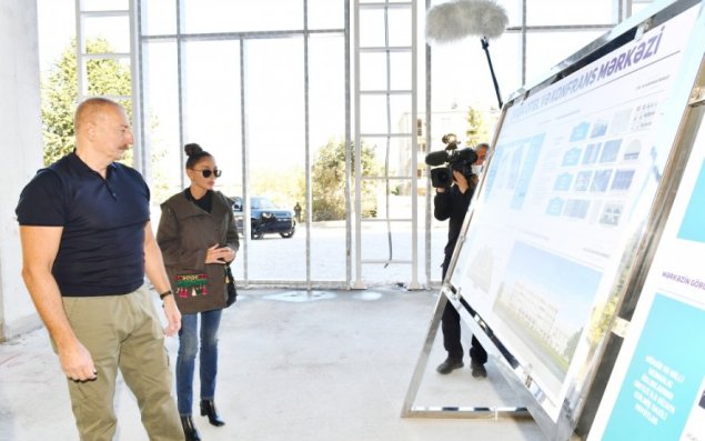 Şuşa hotel və konfrans mərkəzi tikilir - FOTO