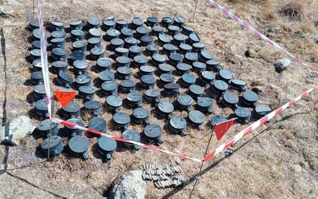 Azad edilmiş ərazilərdə daha 2442 mina aşklarlandı