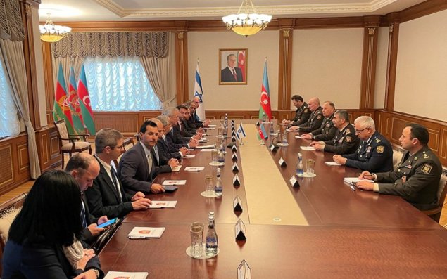 Zakir Həsənov israilli həmkarı ilə GÖRÜŞDÜ 