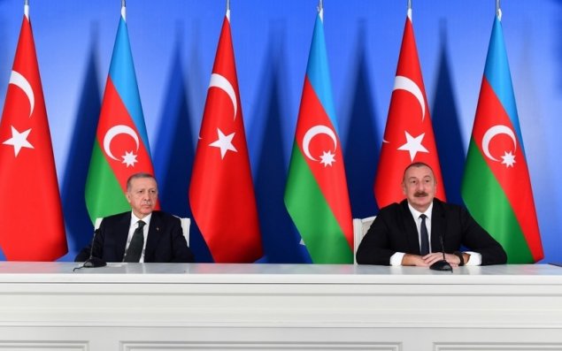 İlham Əliyev və Rəcəb Tayyib Ərdoğanın birgə mətbuat konfransı - VİDEO