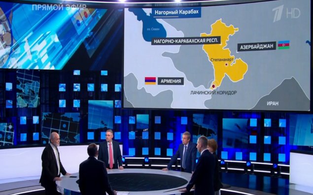 Rusiya televiziyasında Azərbaycana qarşı yenə təxribat törədilib