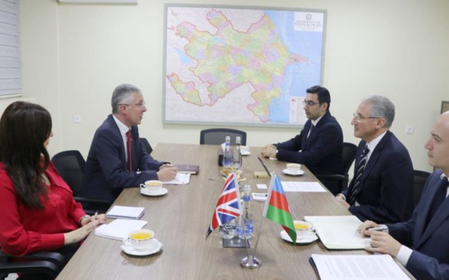 Azərbaycanla Böyük Britaniya arasında ətraf mühitin mühafizəsi müzakirə edilib