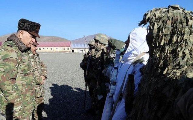 Kərim Vəliyev Ermənistanla sərhəddə