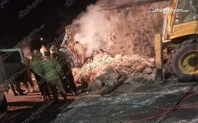 Ermənistanda hərbi hissədəki yanğının təfərrüatı