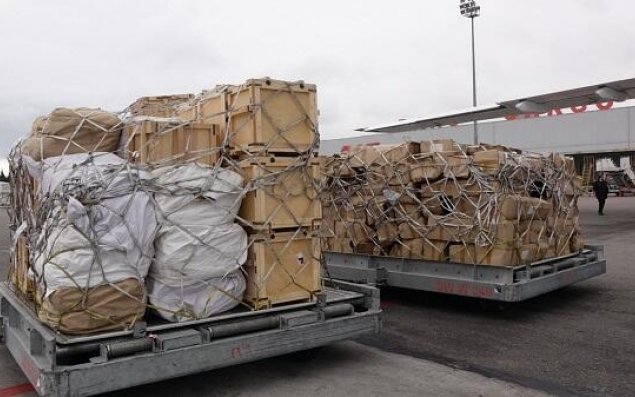 Daha bir yardım təyyarəsi qardaş ölkəyə yola düşdü