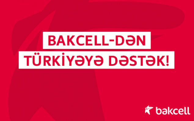 Bakcell Türkiyəyə avadanlıq göndərdi