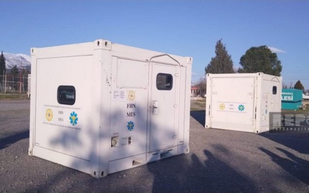 FHN-in mobil səhra hospitalı Kahramanmaraşda fəaliyyətə başlayıb