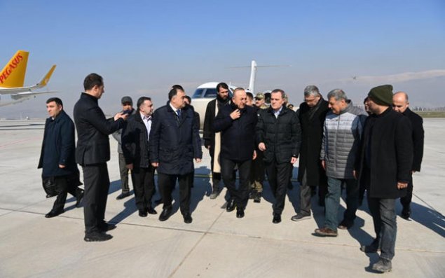 Ceyhun Bayramov Kahramanmaraşda türkiyəli həmkarı ilə görüşdü - YENİLƏNİB 