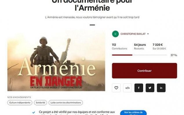 Fransızlar topçu Vüsalın fotosu ilə ermənilərə yardım toplayır