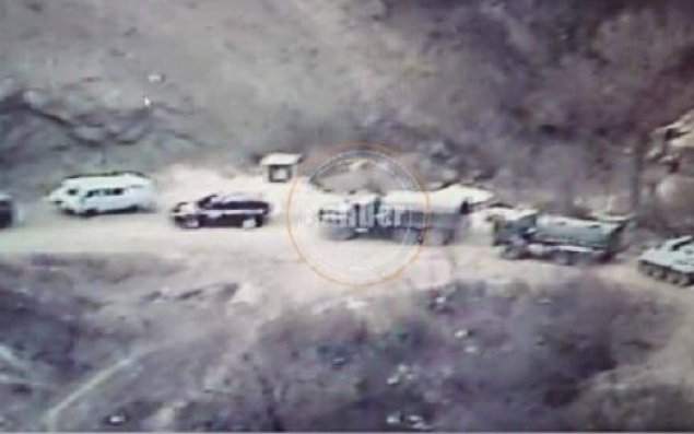 Ermənistandan Xankəndiyə silah daşınır – Yeni video