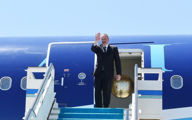 İlham Əliyevin Türkiyəyə səfəri başa çatdı