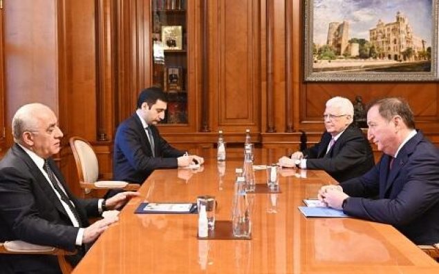 Əsədov Dağıstan Xalq Məclisinin sədri ilə görüşdü