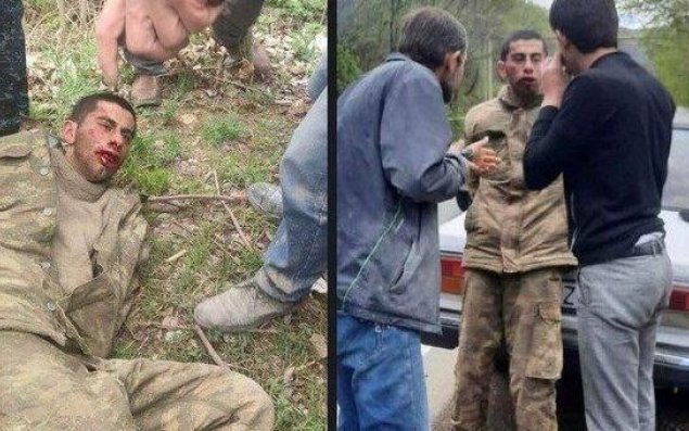 Erməni polisi əsgərimizi MTX-yə təhvil verdi