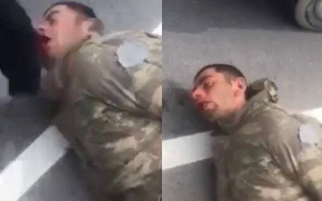 Zelenskinin nümayəndəsi əsgərimizin döyülməsini qınadı