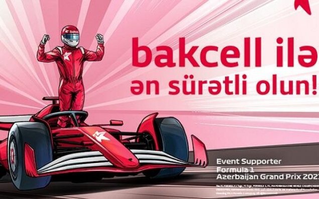 Bakcell Formula-1-in rəsmi dəstəkçisidir
