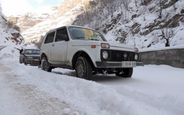 Bu ərazimizə 8 sm qar yağdı