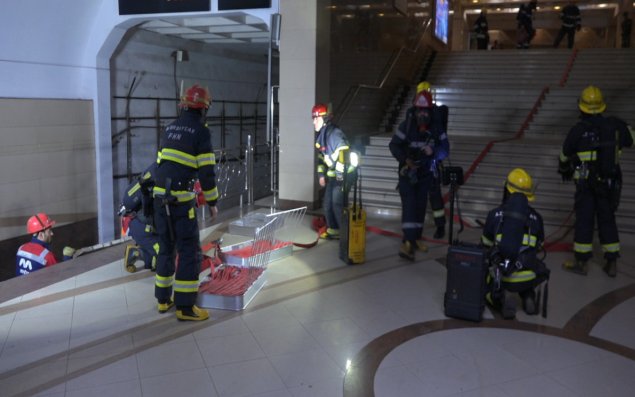 FHN metroda təlim keçirib - VİDEO