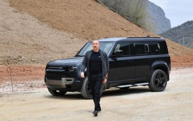 İlham Əliyev Zəngilana getdi