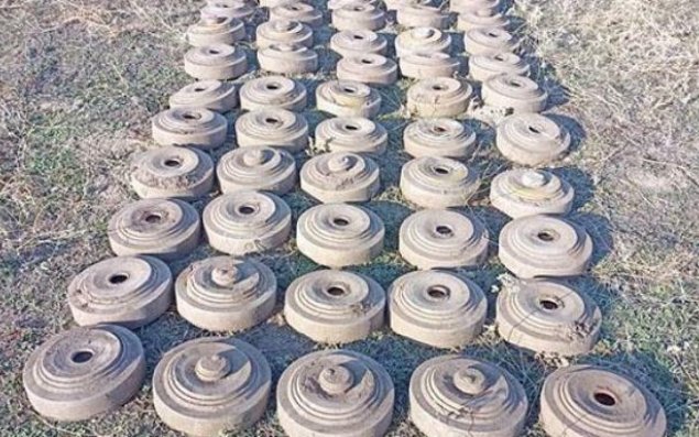 Ordumuz Qarabağı minalaradan belə təmizləyir - Video