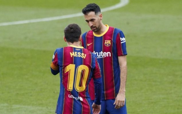 Buskets Messiyə komanda yoldaşı oldu