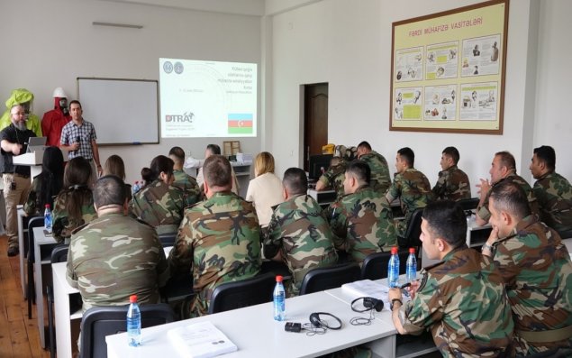 ABŞ mütəxəssisləri FHN əməkdaşlarına təlim keçiblər - FOTO