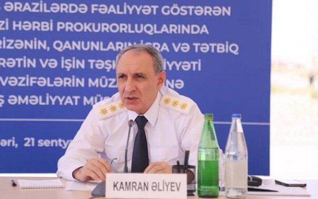 Baş prokuror Oxçuçayın çirklənməsindən danışdı