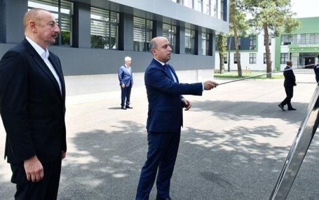 İlham Əliyev Cəlilabada getdi