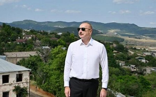 Əliyev Xocalıda mesaj verdi: “Torpağın sahibi gəldi”