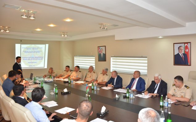 FHN Şamaxıda seminar-müşavirə keçirib