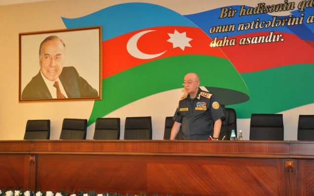 FHN Akademiyası məzunlarının püşkatma yolu ilə vəzifələrə təyinatı olub