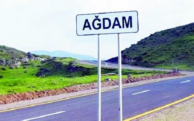 BQXK maşınları Ağdam-Xankəndi yolu ilə hərəkət edir