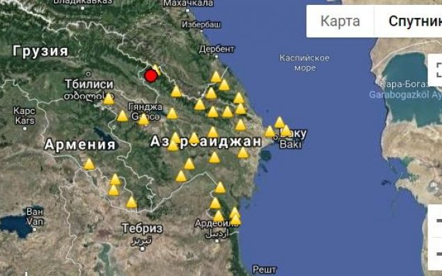 Azərbaycanda zəlzələ oldu