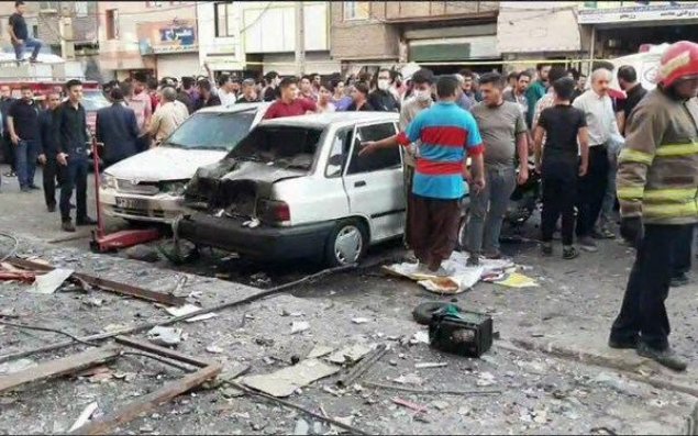 SEPAH-ın hərbi maşını partladıldı: ölənlər var