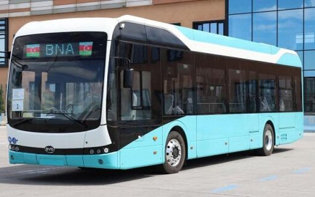 Bakıda daha bir elektrik mühərrikli avtobus 