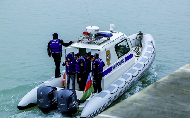 Su polisi tərəfindən qanunsuz balıq ovu ilə məşğul daha bir nəfər saxlanılıb 