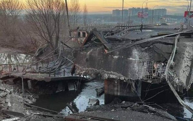 Rusiyada dəmiryol körpüsü partladıldı