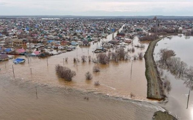 Rusiyada bu çayın səviyyəsi rekord həddə çatdı