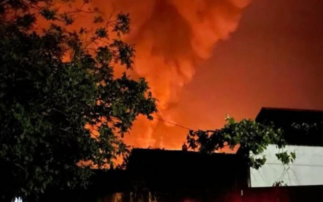 Rusiyanın Krasnodar diyarındakı neft anbarına hücum olub