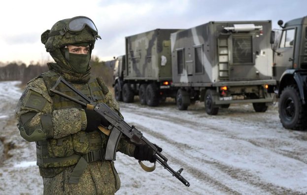 Belarus ordusu Ukrayna sərhədində hazırlığa başladı
