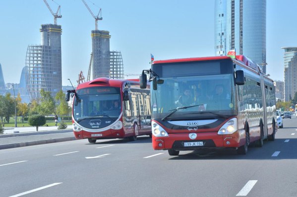 Bakıda 7 avtobusun hərəkət istiqaməti dəyişdirildi