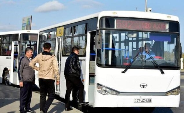 Yol bağlanır: bu avtobusların da hərəkəti dəyişdirildi