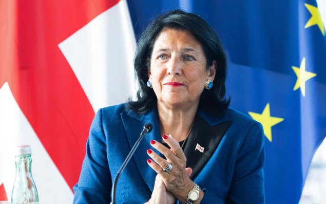 Gürcüstan Prezidenti sanksiyalara görə Zelenskiyə təşəkkür edib