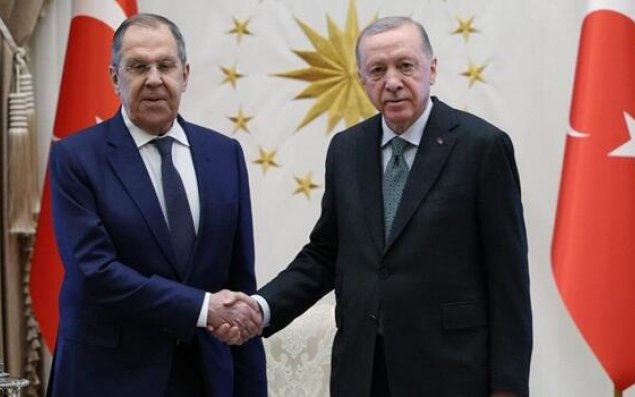 Ərdoğan Lavrovu qəbul etdi