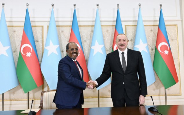 Somali dövlət başçısı Prezident İlham Əliyevi təbrik edib