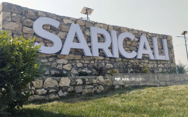 Ağdamın Sarıcalı kəndində iki mərhələ üzrə 425 fərdi ev tikiləcək - FOTO