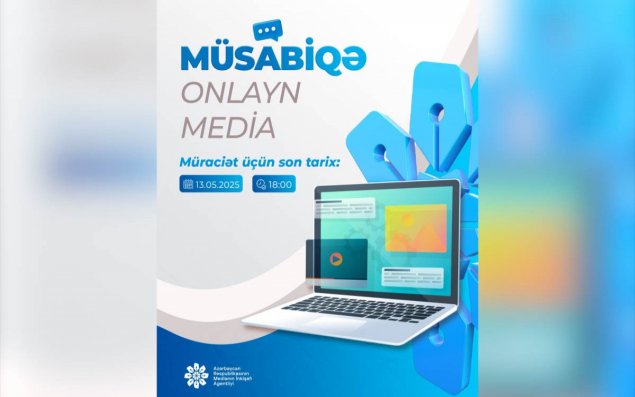 MEDİA çap və onlayn media subyektlərinə dəstək üçün müsabiqə elan edib