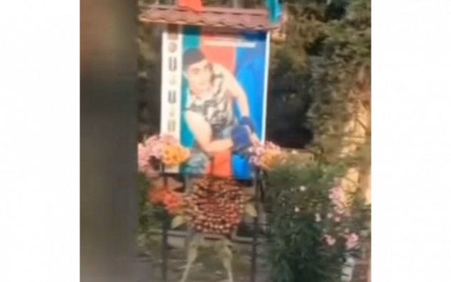 Füzulidə şəhid plakatına hörmətsizlik olunması barədə görüntü araşdırılır
