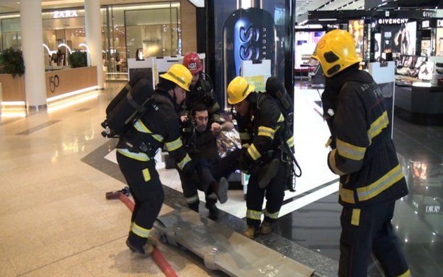 FHN “Gənclik Mall”da təlim keçirib - VİDEO - FOTO